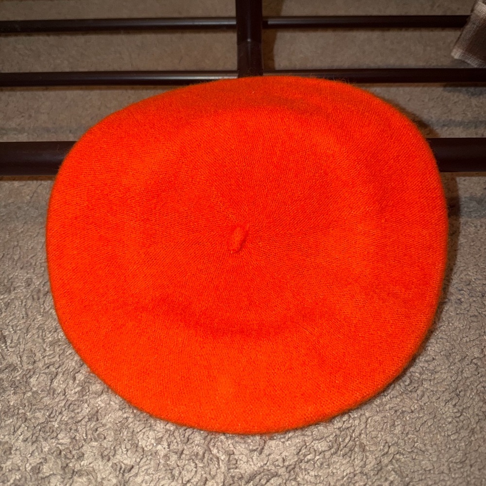 Vibrant Orange Beret
